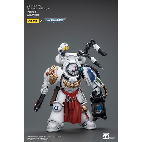 Figurka Warhammer 40k 1/18 - Ultramarines Apothecary Biologis- Zdjęcie 7