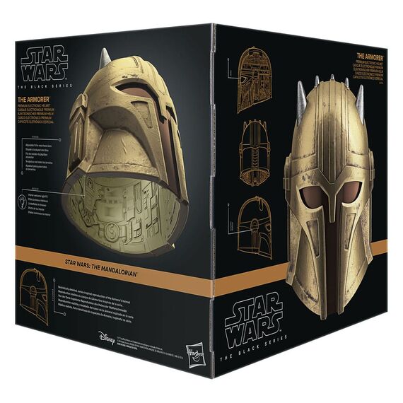 Hełm elektroniczny Star Wars: The Mandalorian - The Armorer- Zdjęcie 4