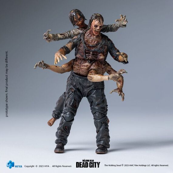 Figurka The Walking Dead Exquisite Mini 1/18 - Dead City Walker King