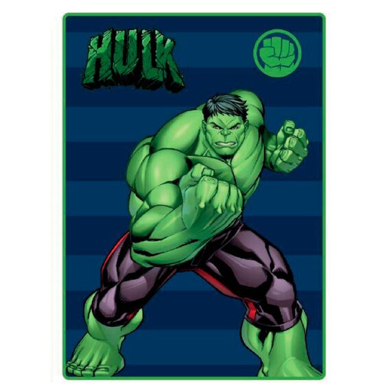 Koc z polaru Marvel Avengers - Hulk (100 x 140 cm)
