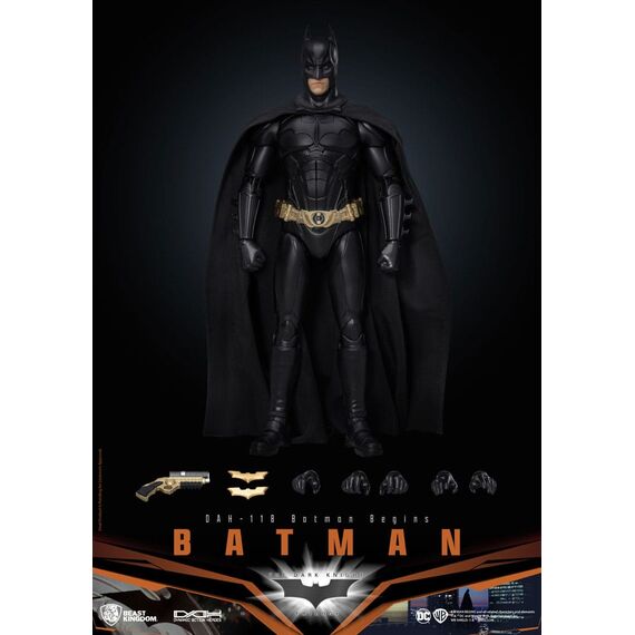 Figurka DC Comics Dynamic 8ction Heroes 1/9 - Batman (Batman: Początek)- Zdjęcie 6