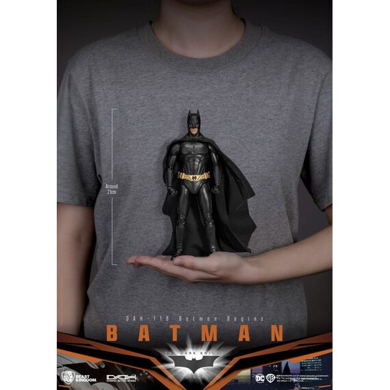 Figurka DC Comics Dynamic 8ction Heroes 1/9 - Batman (Batman: Początek)- Zdjęcie 7