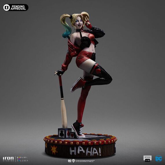 Figurka DC Comics: Gotham City Sirens Art Scale 1/10 - Harley Quinn- Zdjęcie 2