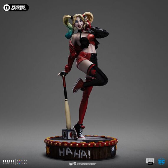 Figurka DC Comics: Gotham City Sirens Art Scale 1/10 - Harley Quinn- Zdjęcie 3