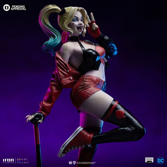 Figurka DC Comics: Gotham City Sirens Art Scale 1/10 - Harley Quinn- Zdjęcie 7