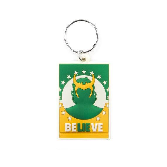 Brelok gumowy Loki - Believe
