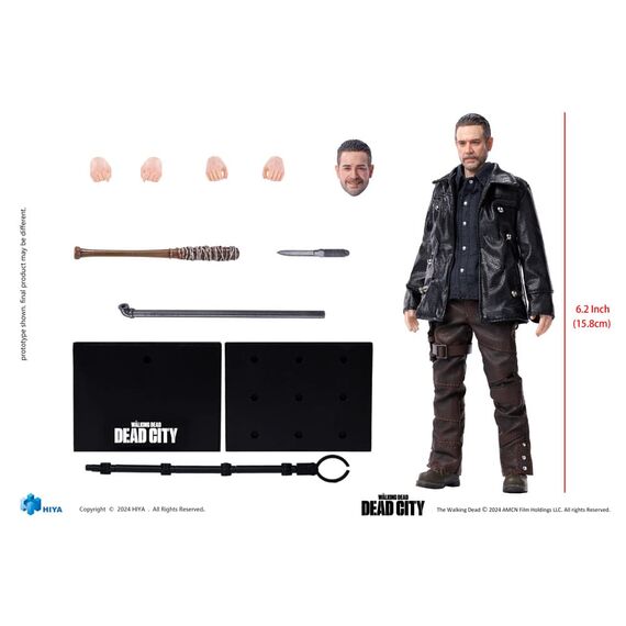 Figurka The Walking Dead: Dead City Exquisite Super 1/12 - Negan- Zdjęcie 14