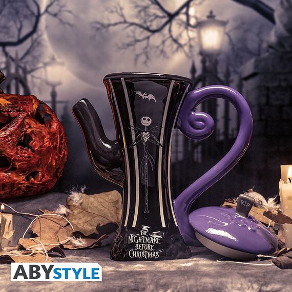 Dzbanek do zaparzania Nightmare Before Christmas / Miasteczko Halloween - Jack Skellington (imbryk)- Zdjęcie 7