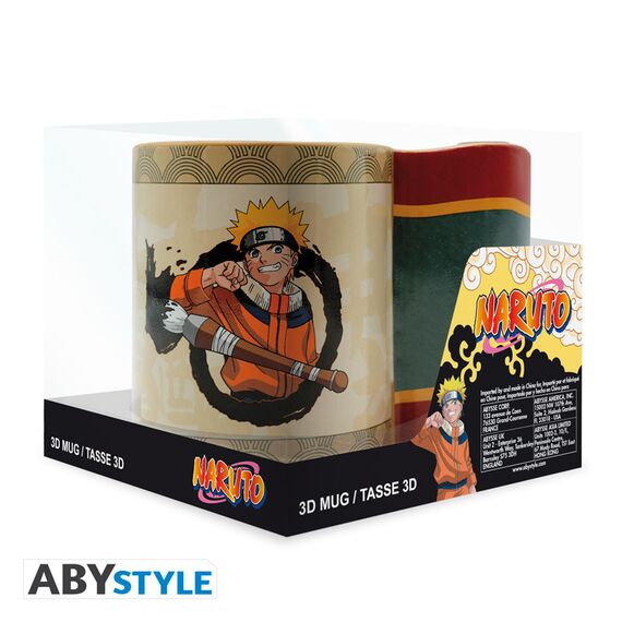 Duży kubek z uchwytem 3D Naruto - Scroll (460 ml)- Zdjęcie 5