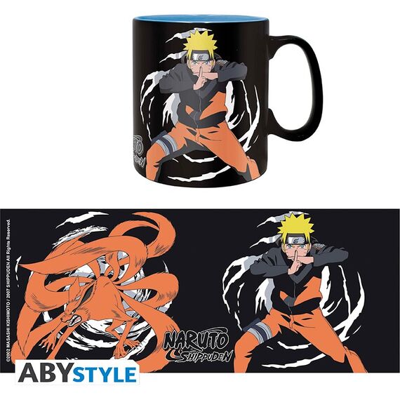 Duży Kubek Naruto Shippuden - Naruto & Kurama (460 ml)- Zdjęcie 5