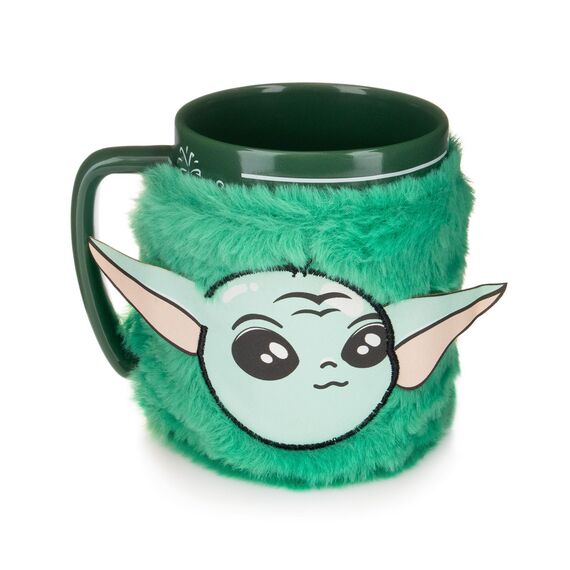 Duży kubek w futerku Star Wars: The Mandalorian - Grogu (458 ml)
