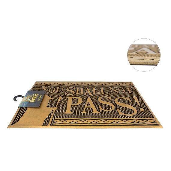Wycieraczka gumowa Lord of the Rings - You Shall Not Pass 40 x 60 cm- Zdjęcie 2