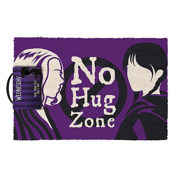 Wycieraczka Wednesday - No Hug Zone (40 x 60 cm)