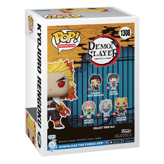 Figurka Demon Slayer: Kimetsu no Yaiba POP! - Kyojuro Rengoku- Zdjęcie 3