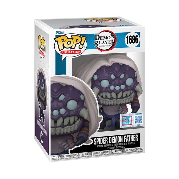 Figurka Demon Slayer: Kimetsu no Yaiba POP! - Demon Father (2024 Fall Convention Exclusive) (1686)- Zdjęcie 2