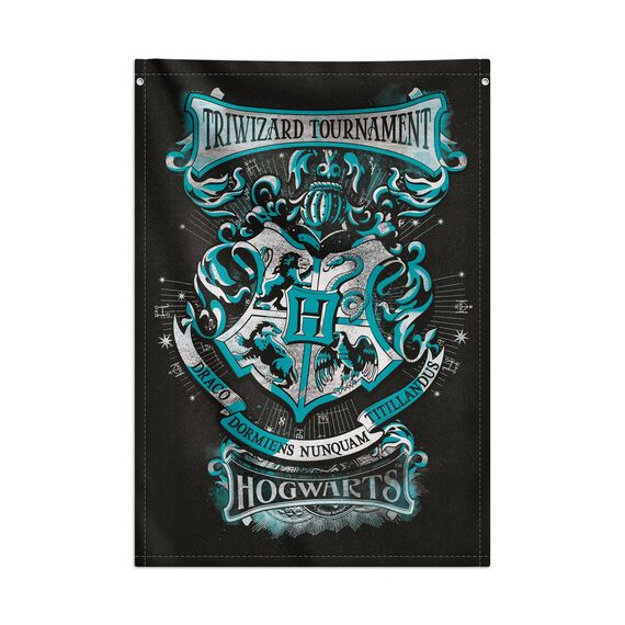 Flaga dekoracyjna Harry Potter - Herb Hogwartu