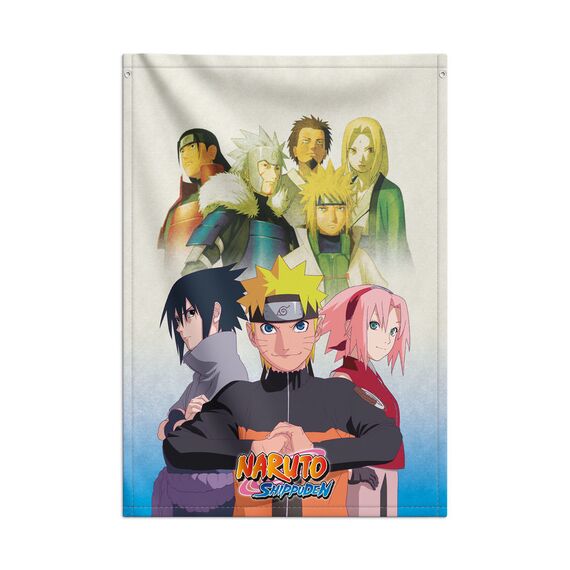 Flaga dekoracyjna Naruto Shippuden