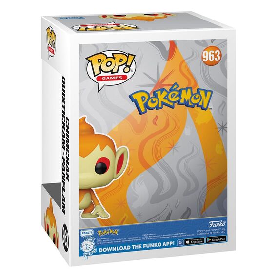 Figurka Pokemon POP! - Chimchar (EMEA) (963)- Zdjęcie 2