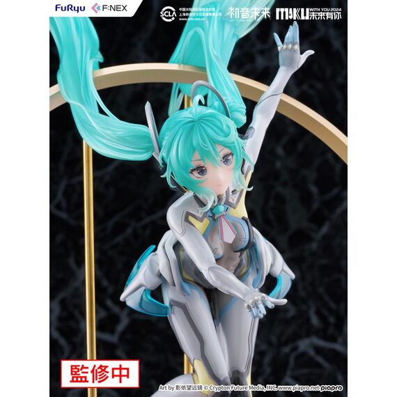 Figurka Hatsune Miku F:NEX 1/7 - Hatsune Miku (Miku With You 2024 Ver.)- Zdjęcie 4