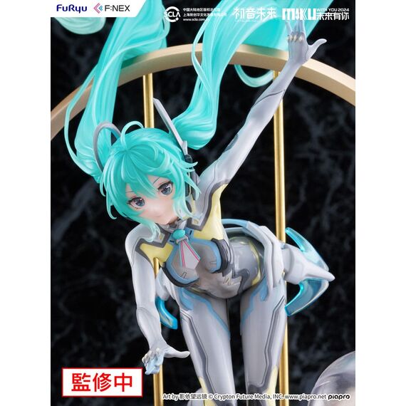 Figurka Hatsune Miku F:NEX 1/7 - Hatsune Miku (Miku With You 2024 Ver.)- Zdjęcie 5
