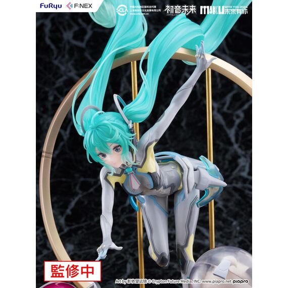 Figurka Hatsune Miku F:NEX 1/7 - Hatsune Miku (Miku With You 2024 Ver.)- Zdjęcie 7
