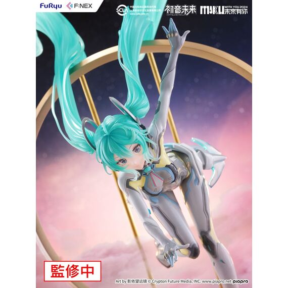 Figurka Hatsune Miku F:NEX 1/7 - Hatsune Miku (Miku With You 2024 Ver.)- Zdjęcie 9