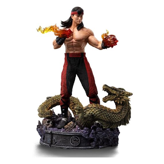 Figurka Mortal Kombat Art Scale 1/10 - Liu Kang- Zdjęcie 2