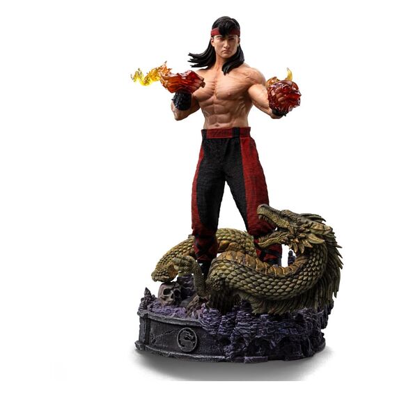 Figurka Mortal Kombat Art Scale 1/10 - Liu Kang- Zdjęcie 3