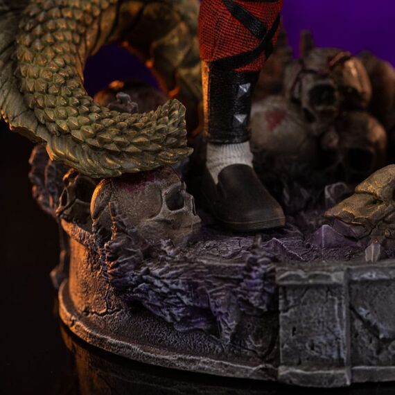 Figurka Mortal Kombat Art Scale 1/10 - Liu Kang- Zdjęcie 6