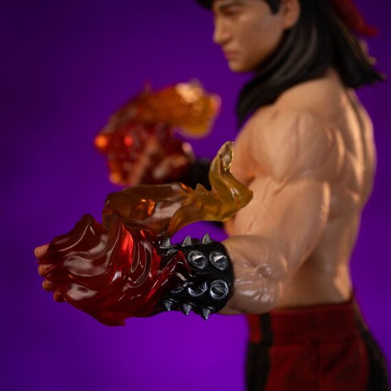 Figurka Mortal Kombat Art Scale 1/10 - Liu Kang- Zdjęcie 7