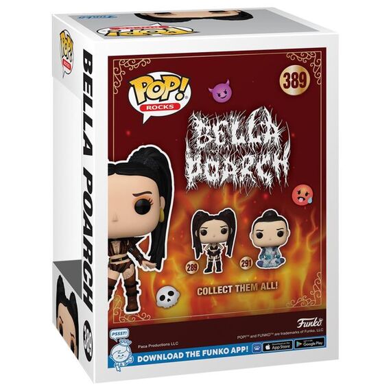 Figurka Bella Poarch (Inferno) POP! Rocks (389)- Zdjęcie 2