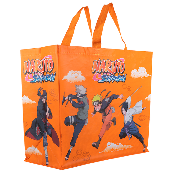 Torba na zakupy Naruto Shippuden - Bohaterowie (Pomarańczowa)- Zdjęcie 2