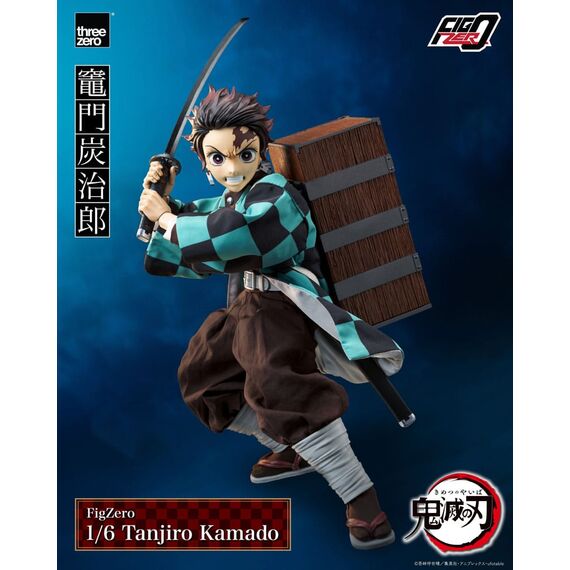Figurka Demon Slayer: Kimetsu no Yaiba FigZero 1/6 - Tanjiro Kamado- Zdjęcie 2