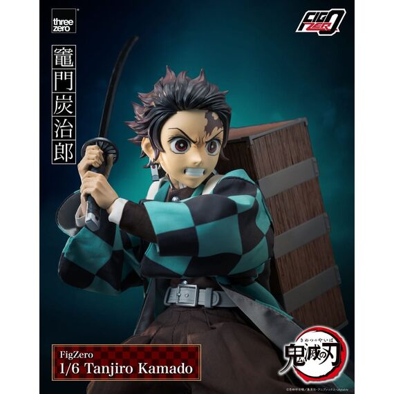 Figurka Demon Slayer: Kimetsu no Yaiba FigZero 1/6 - Tanjiro Kamado- Zdjęcie 3