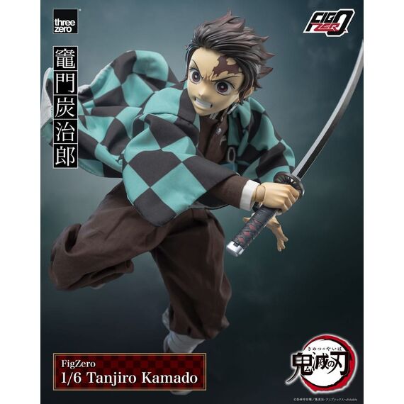 Figurka Demon Slayer: Kimetsu no Yaiba FigZero 1/6 - Tanjiro Kamado- Zdjęcie 6