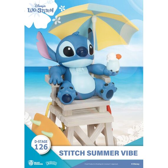 Figurka Disney D-Stage - Stitch Summer Vibe- Zdjęcie 5