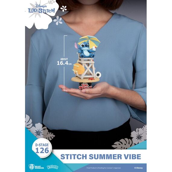 Figurka Disney D-Stage - Stitch Summer Vibe- Zdjęcie 8