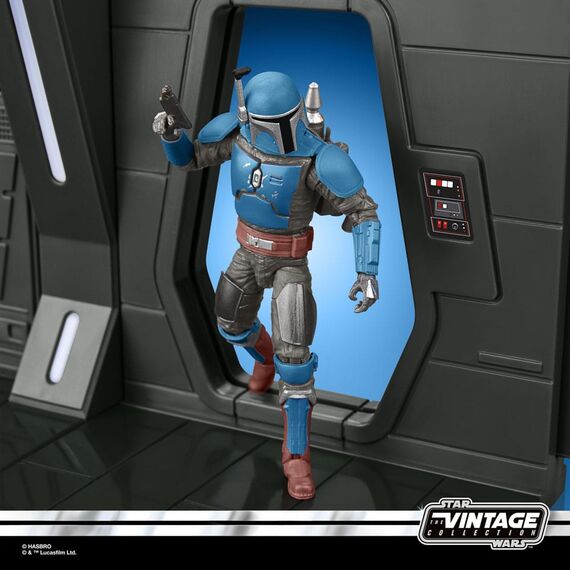 Zestaw Star Wars: The Mandalorian Vintage Collection - Moff Gideon's Imperial Light Cruiser Hallway i figurka Mandalorian Privateer- Zdjęcie 11