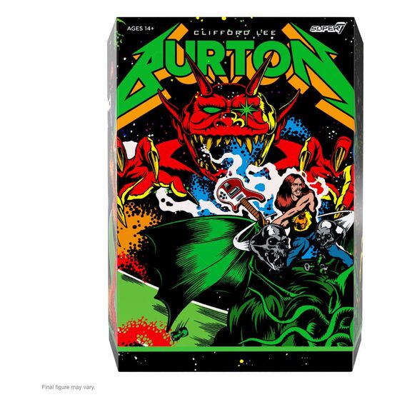 Figurka Metallica Ultimates - Cliff Burton (Superhero Poster)- Zdjęcie 7