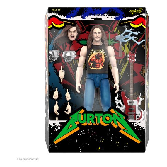 Figurka Metallica Ultimates - Cliff Burton (Superhero Poster)- Zdjęcie 2