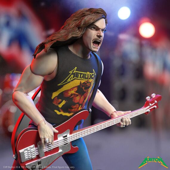 Figurka Metallica Ultimates - Cliff Burton (Superhero Poster)- Zdjęcie 5