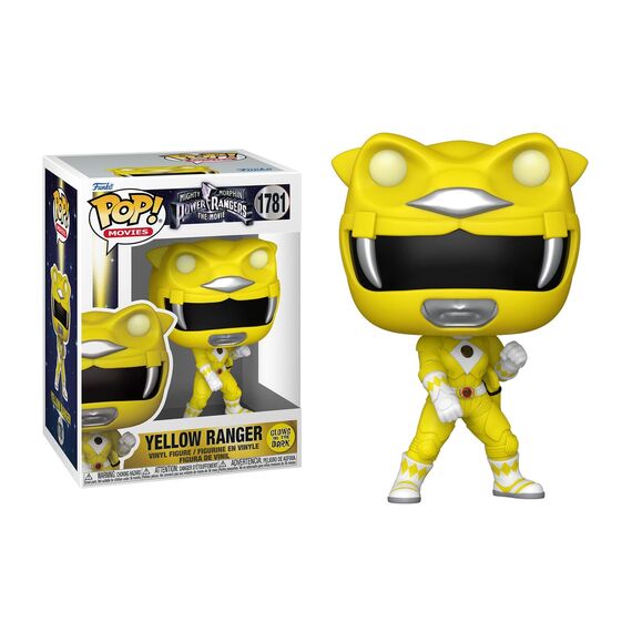 Figurka Mighty Morphin Power Rangers: The Movie POP! - Yellow Ranger (GITD) (1781)