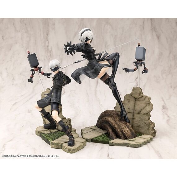 Figurka Nier:Automata Ver. 1.1a ARTFXJ 1/8 - 9S- Zdjęcie 12