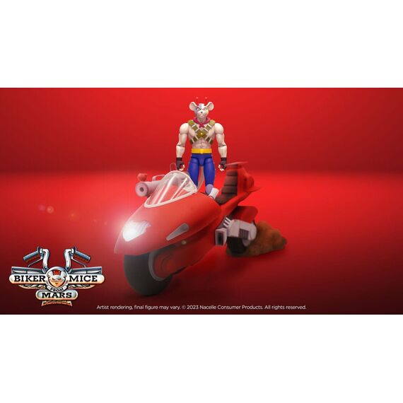 Pojazd Biker Mice From Mars / Motomyszy z Marsa - Vinnie's Radical Rocket Sled- Zdjęcie 6
