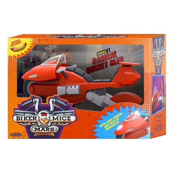 Pojazd Biker Mice From Mars / Motomyszy z Marsa - Vinnie's Radical Rocket Sled- Zdjęcie 7
