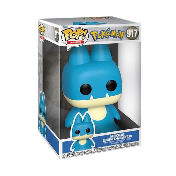 Figurka Pokemon Super Sized Jumbo POP! - Munchlax (EMEA) (917)- Zdjęcie 2