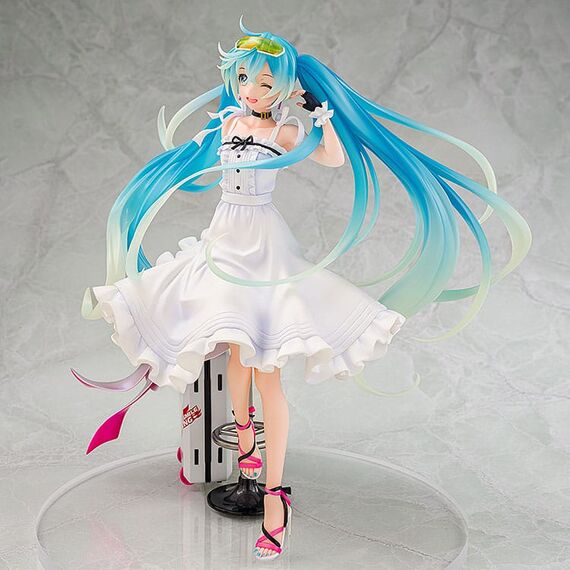 Figurka Hatsune Miku GT Project 1/7 - Racing Miku 2021 (Vacation Style Ver.)- Zdjęcie 6