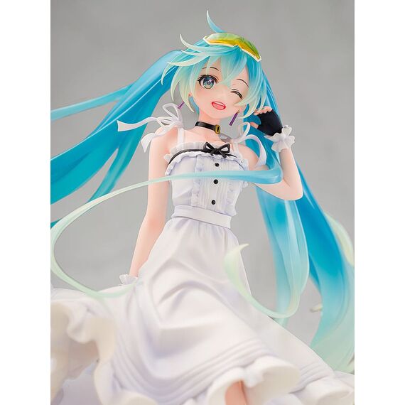 Figurka Hatsune Miku GT Project 1/7 - Racing Miku 2021 (Vacation Style Ver.)- Zdjęcie 10