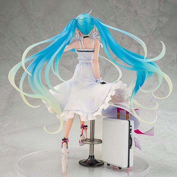 Figurka Hatsune Miku GT Project 1/7 - Racing Miku 2021 (Vacation Style Ver.)- Zdjęcie 4