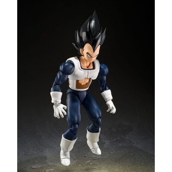 Figurka Dragon Ball Z S.H. Figuarts - Vegeta (Older Style Battle Clothes)- Zdjęcie 5